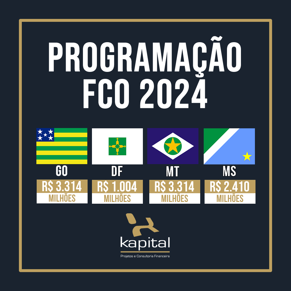 Programa O FCO 2024 Kapital Projetos E Consultoria Financeira   FCO 2024 